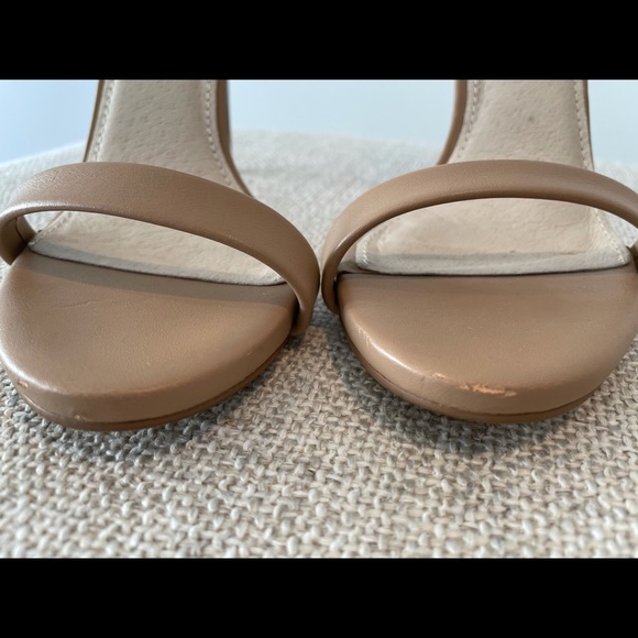 Beige heel sandals - Picture 2 of 4
